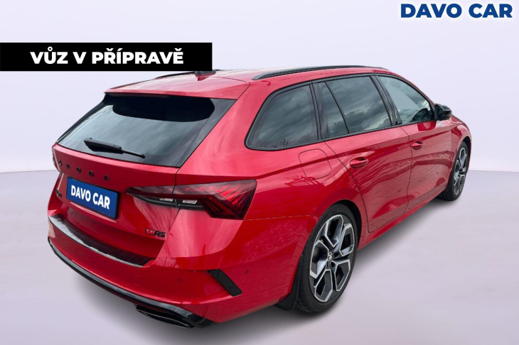 Škoda Octavia 2,0 TSI 180kW DSG CZ RS