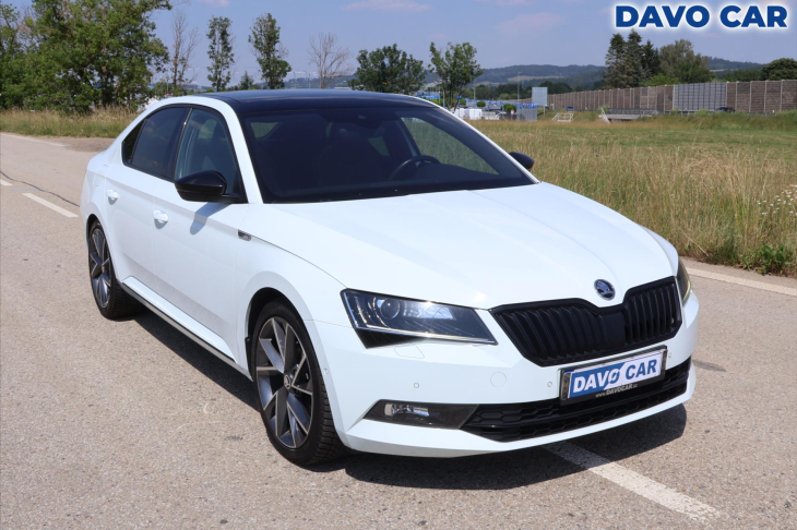 Škoda Superb 1,8 TSI DSG CZ Sportline pano