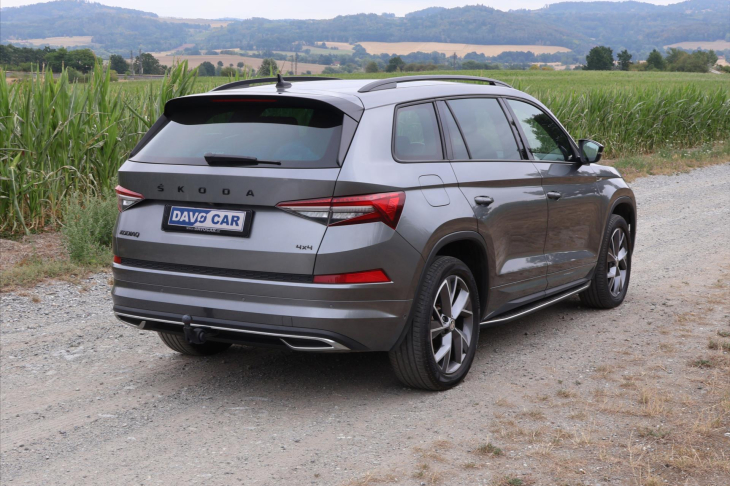 Škoda Kodiaq 2,0 TDI 147kW 4x4 CZ Sportline Záruka