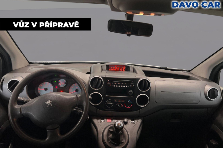 Peugeot Partner Tepee 1,6 HDI 73KW CZ Klimatizace
