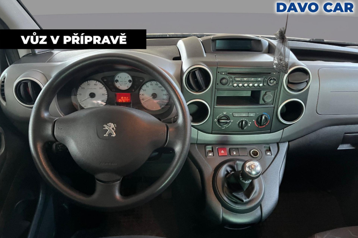 Peugeot Partner 1,6 HDI  Klima Tažné CZ Tepee
