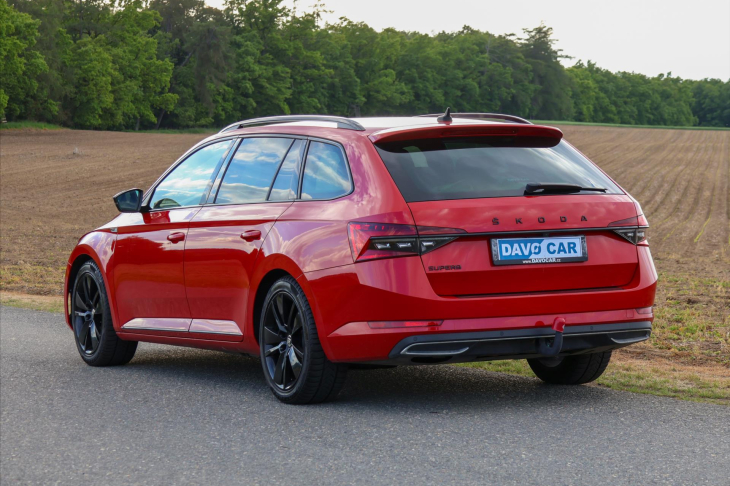 Škoda Superb 2,0 TDI DSG Sportline LED DPH
