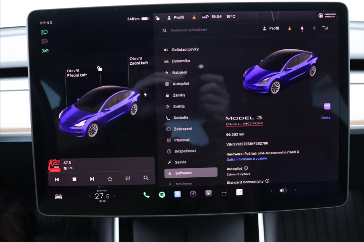 Tesla Model 3 Long Range AWD CZ SoH 92 %