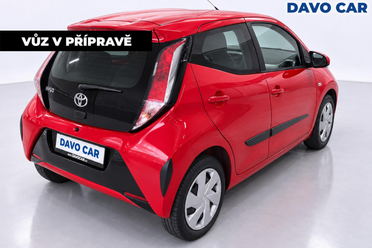 Toyota Aygo 1,0 VVT-i 51kW CZ Aut. Serv.kniha