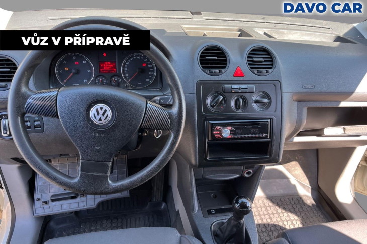 Volkswagen Caddy 1,9 TDI 77 kW Klimatizace