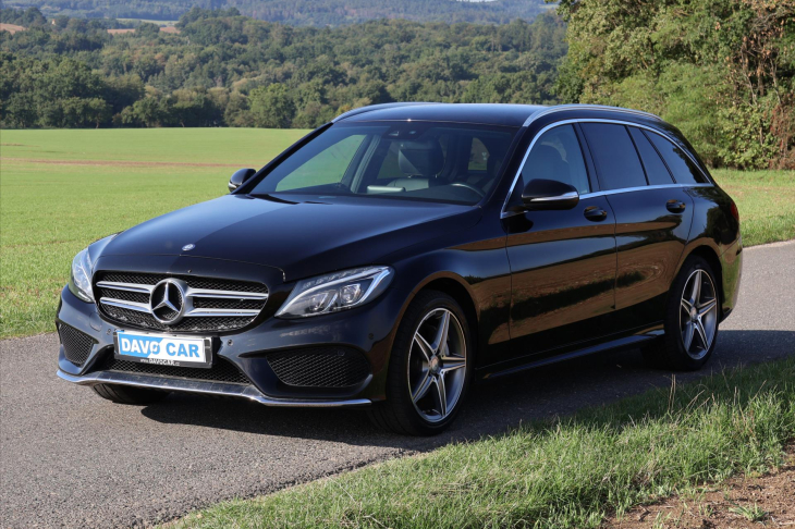 Mercedes-Benz Třídy C 2,0 200 T AMG LED Navi Kůže
