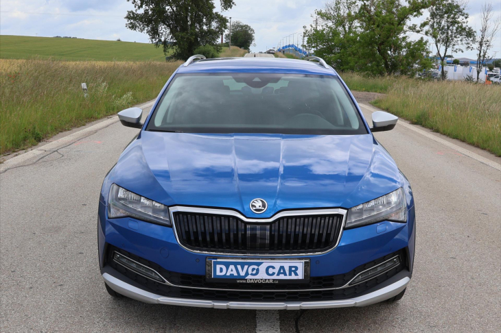 Škoda Superb 2,0 TDI DSG 4x4 CZ Scout DPH