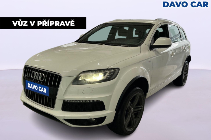 Audi Q7 3,0 TDI 180kW S-LINE CZ 7 Míst