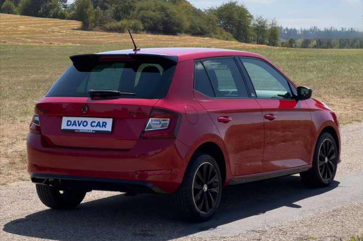 Škoda Fabia 1,0 TSI 81kW CZ Monte Carlo