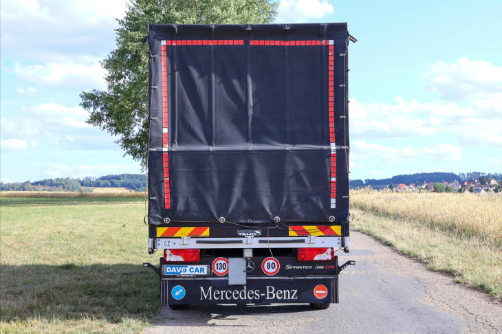 Mercedes-Benz Sprinter 2,1 316 CDI Spací vest. Plachta
