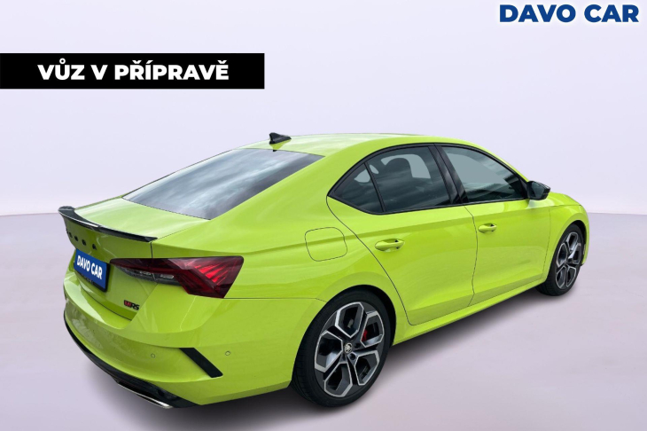 Škoda Octavia 2,0 TSI 180kW DSG RS CZ DPH