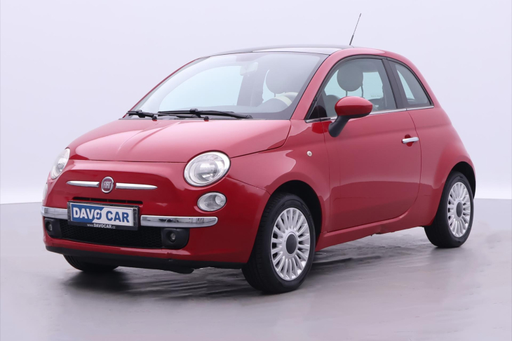 Fiat 500 1.2 i 69k CZ Lounge Serv.Kniha