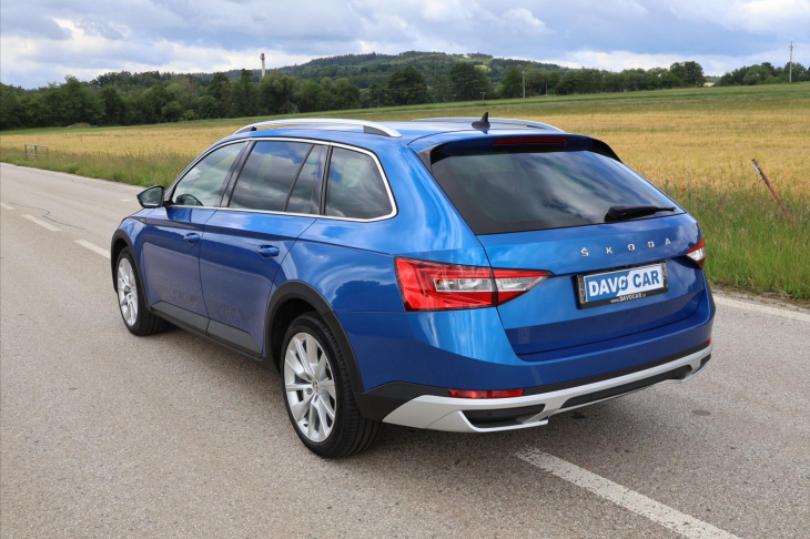 Škoda Superb 2,0 TDI DSG 4x4 CZ Scout DPH