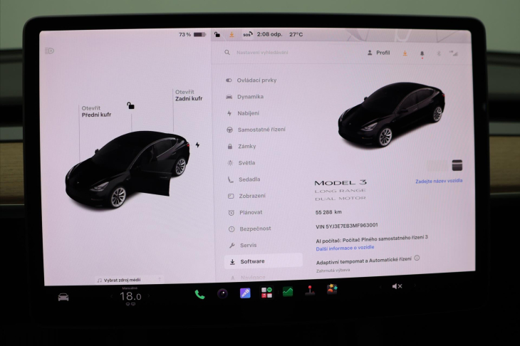 Tesla Model 3 Long Range 75kWh AWD sOH 96,4%
