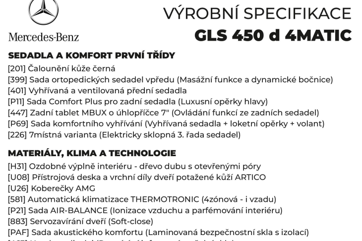 Mercedes-Benz GLS 3,0 450d 4Matic AMG Premium+