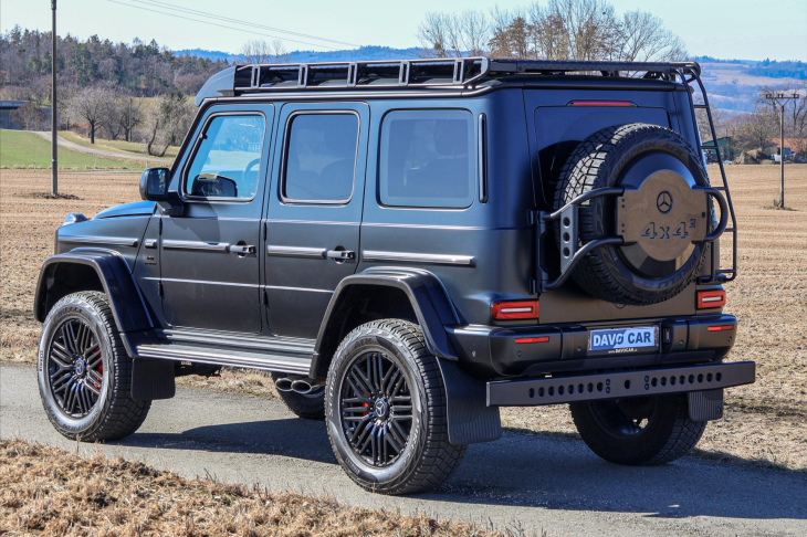 Mercedes-Benz Třídy G 4,0 63AMG 588kW 4x4^2 Brabus