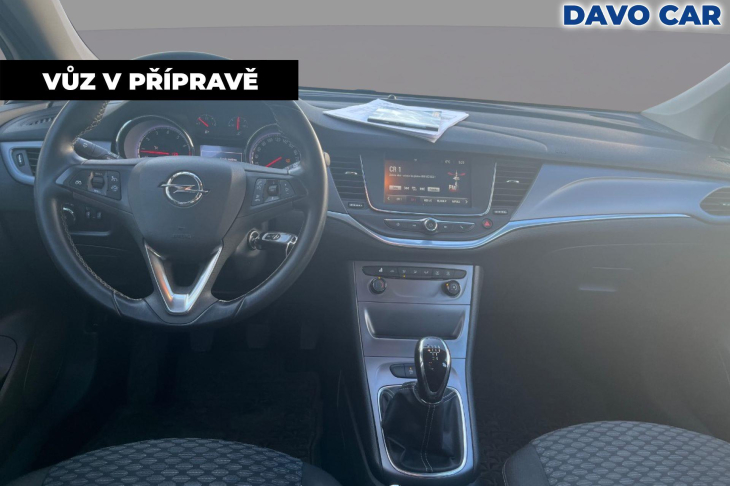 Opel Astra 1,0 T 77kW CZ Klima Serv.Kniha