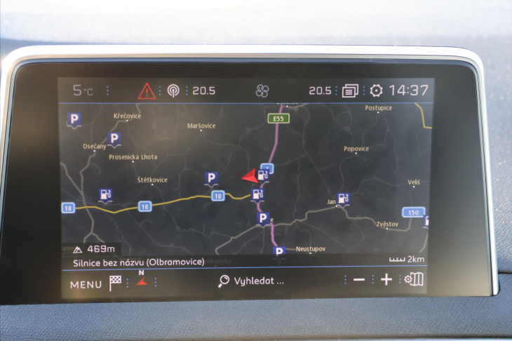 Peugeot 5008 1,6 i 133 kW GT-Line CZ 7-Míst