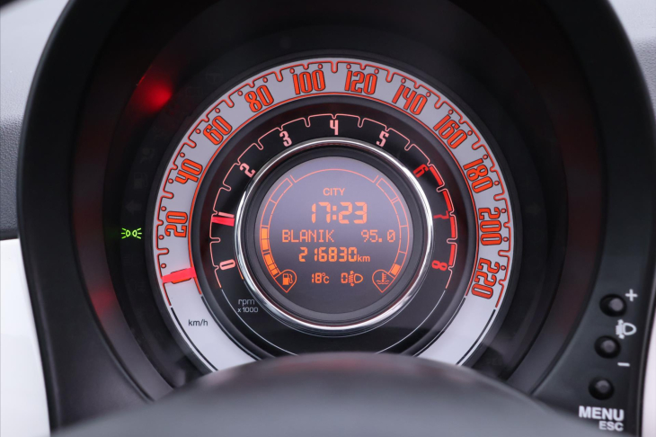 Fiat 500C 1,2 i 51kW Servisní Kniha