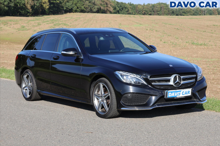 Mercedes-Benz Třídy C 2,0 200 T AMG LED Navi Kůže