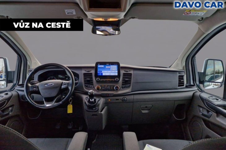 Ford Transit Custom 2,0 TDCI 96 kW 5 míst DPH CZ Tažné