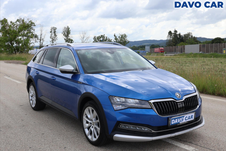 Škoda Superb 2,0 TDI DSG 4x4 CZ Scout DPH