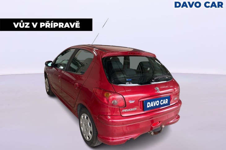 Peugeot 206 1,4 i 55kW CZ Klima Tažné 2Maj