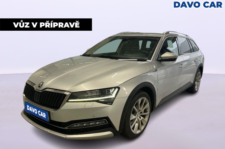 Škoda Superb 2,0 TDI 140kW DSG Scout 4x4 CZ