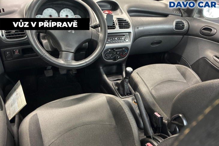 Peugeot 206 1,4 i 55kW CZ Klima Tažné 2Maj