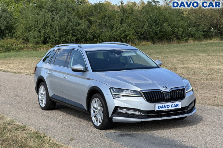 Škoda Superb 2,0 TDI 140kW DSG Scout 4x4 CZ