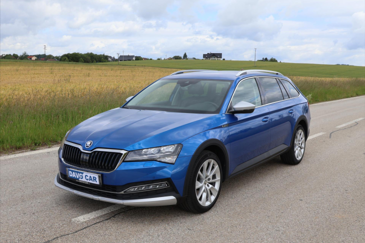 Škoda Superb 2,0 TDI DSG 4x4 CZ Scout DPH