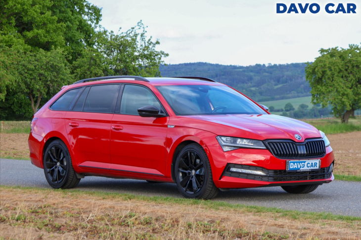 Škoda Superb 2,0 TDI DSG Sportline LED DPH