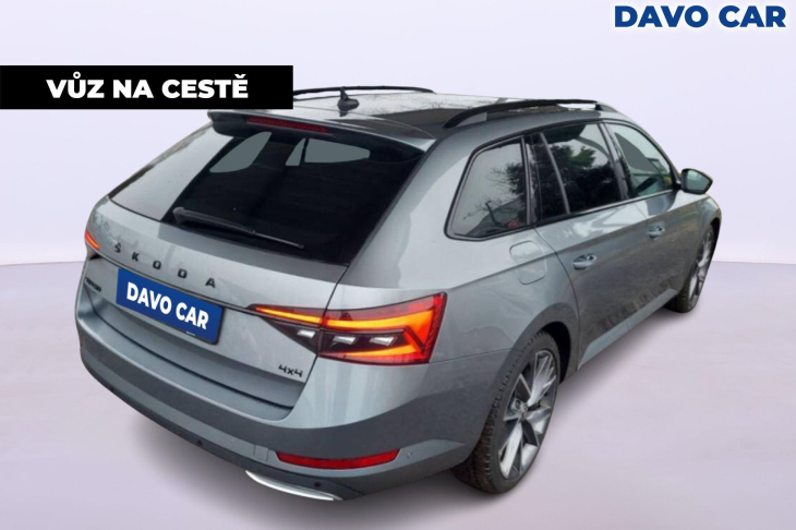 Škoda Superb 2,0 TDI 147 kW 4x4 Sportline DSG DPH