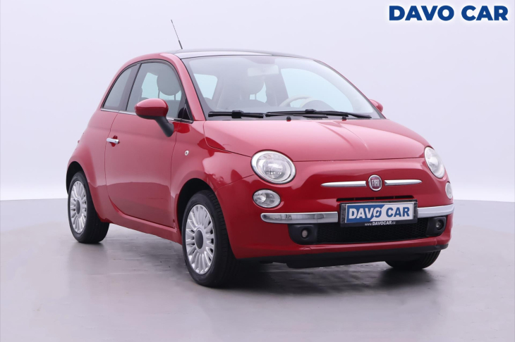 Fiat 500 1.2 i 69k CZ Lounge Serv.Kniha